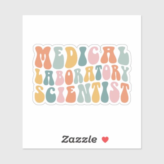 Medical Laboratory Scientist Week Sticker (Vel)
