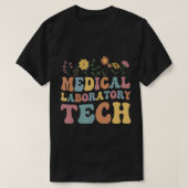 Medical Laboratory Tech Groovy Lab Week 2023 T-shirt (Design voorkant)