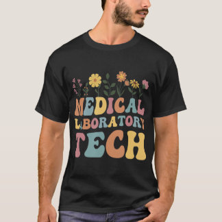 Medical Laboratory Tech Groovy Lab Week 2023 T-shirt