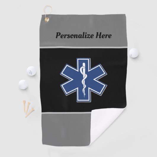 Medical    LogoGolf Towel voor noodgevallen Golfhanddoek (Insitu)