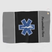 Medical    LogoGolf Towel voor noodgevallen Golfhanddoek (Horizontaal)
