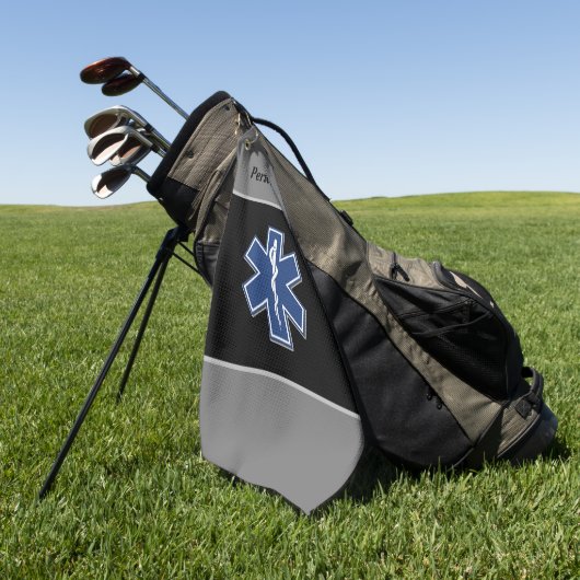 Medical LogoGolf Towel voor noodgevallen Golfhanddoek (Groen)