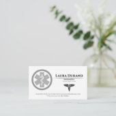Medical Nurse Business Cards Visitekaartje (Staand voorkant)