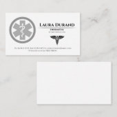 Medical Nurse Business Cards Visitekaartje (Voorkant / Achterkant)