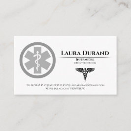 Medical Nurse Business Cards Visitekaartje