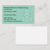 Medical Nurse Practitioner Business Cards Visitekaartje (Voorkant / Achterkant)
