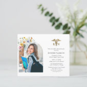 Medical Nursing School Afstudeerder Party Fotouitn (Staand voorkant)