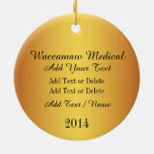 Medical Ornamenet - SRF Keramisch Ornament (Achterkant)