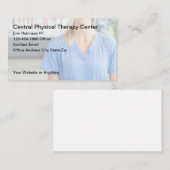 Medical Physical Therapy Services Business Cards Visitekaartje (Voorkant / Achterkant)