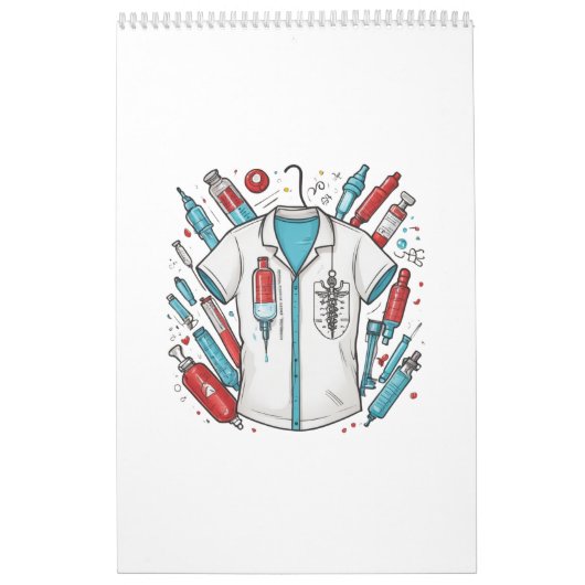 Medical Planner - Healthcare Vial Design Kalender (Hoes)