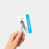 Medical Professional Aangepaste foto- en tekstID Badge (Handheld)