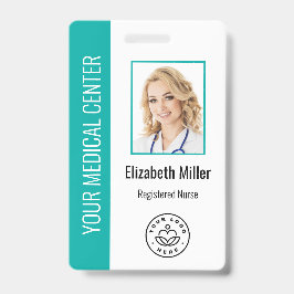 Medical Professional Aangepaste foto's en tekst Bl Badge