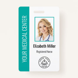 Medical Professional Aangepaste foto's en tekst Bl Badge