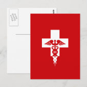 Medical Professional briefkaart - Aanpassen (Voorkant / Achterkant)