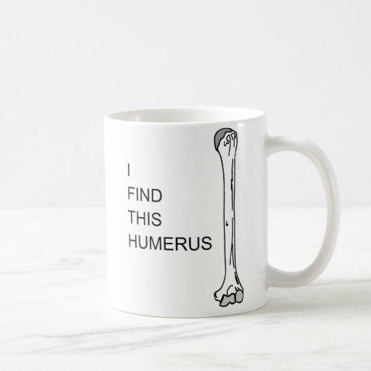 Medical Pun "I find this humerus" Funny Doctor Mok (Rechts)