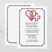 Medical Retirement Party Foto Uitnodiging (Voorkant / Achterkant)