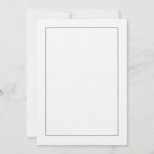 Medical School Graduation Announcement Kaart (Achterkant)