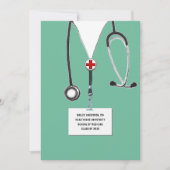 Medical School Graduation Party Kaart (Voorkant)