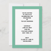 Medical School Graduation Party Kaart (Achterkant)