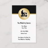 Medical Scooter Mobility Store Visitekaartjes (Voorkant)
