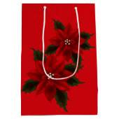 Medical Scrubs met kerstrood MGB Medium Cadeauzakje (Achterkant)