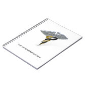 Medical Silver Caduceus Black Gold - Notitieboek (Linkerzijde)