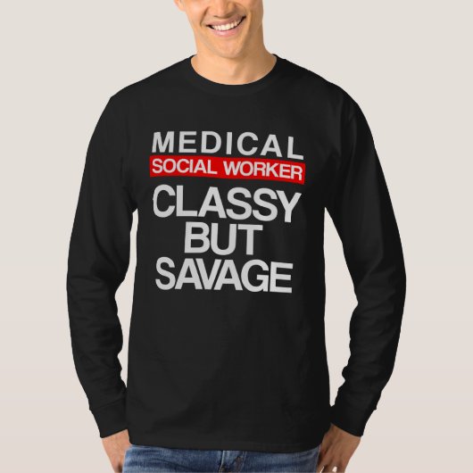 Medical Social Worker MSW 1 T-shirt (Voorkant)