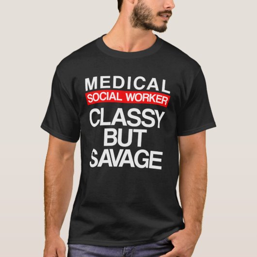 Medical Social Worker MSW 1 T-shirt (Voorkant)