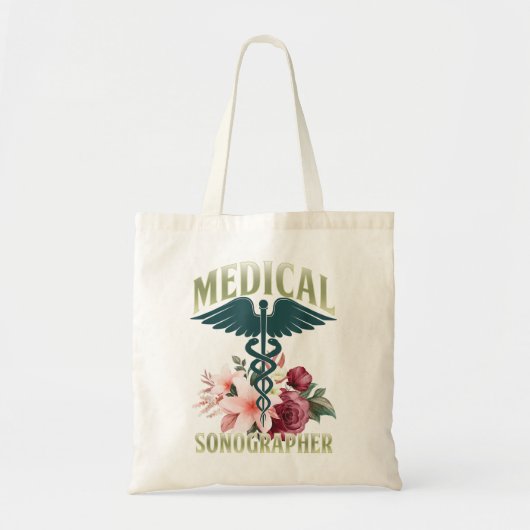 Medical Sonographer Ultrasound Echograp Tote Bag (Voorkant)