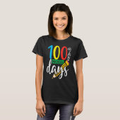 Medical Student 100 Days for Teachers and Students T-shirt (Voorkant volledig)