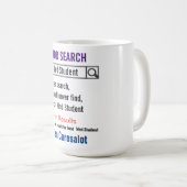 Medical Student Funny Search Gift Mug Koffiemok (Voorkant rechts)
