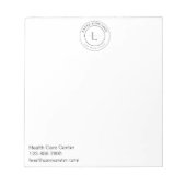 Medical stuff Doctor Nurses helpining Notitieblok (Voorkant)