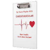 Medical Theme Doctor Aangepast klembord (Links)