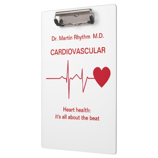 Medical Theme Doctor Aangepast klembord (Links)