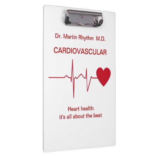 Medical Theme Doctor Aangepast klembord (Rechts)