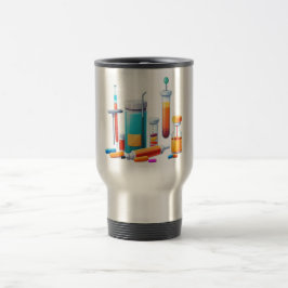 Medical Tools Cartoon Mug Reisbeker