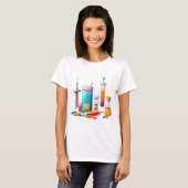 Medical Tools Cartoon Tee T-shirt (Voorkant volledig)