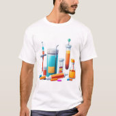 Medical Tools Cartoon Tee T-shirt (Voorkant)