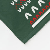 Medical Ugly Holiday Sweater Fleece Deken (Hoek)