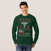 Medical Ugly Holiday Sweater T-shirt (Voorkant volledig)