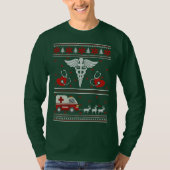 Medical Ugly Holiday Sweater T-shirt (Voorkant)