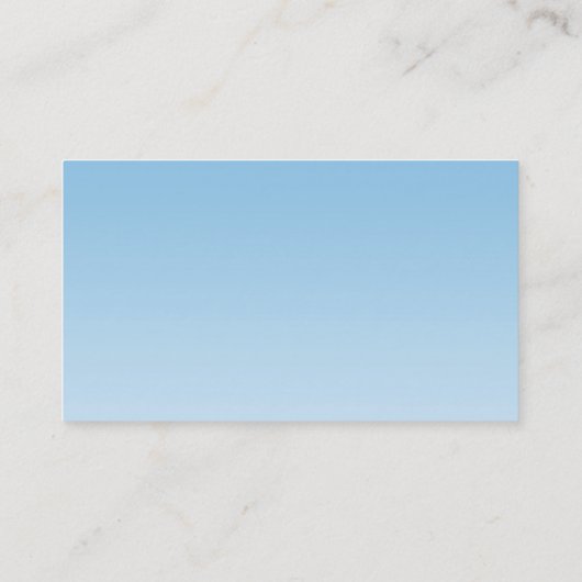 Medical White 3D Caduceus Blue Design Visitekaartje (Achterkant)