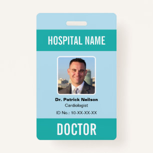 Medical Ziekenhuis Klinische foto ID Badge