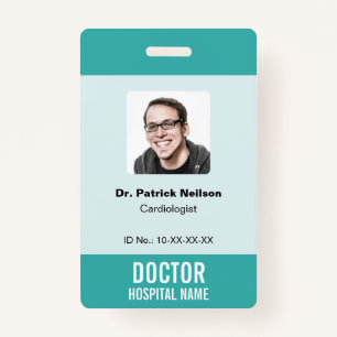 Medical Ziekenhuis Klinische foto ID Badge