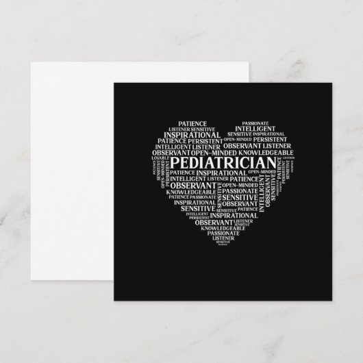 Medicamentus Doctor in de chirurg Kinderen Gift Kaart (Voorkant / Achterkant)