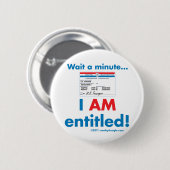 Medicare I AM Entitlement Button (Voorkant /achterkant)