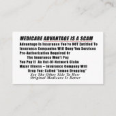 Medicare-informatiekaart Informatiekaartje (Achterkant)