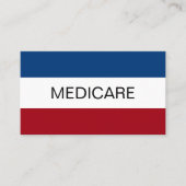 Medicare Insurance Agent Simple Visitekaartje (Voorkant)