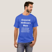 Medicare nu T-Shirt uitbreiden (Voorkant volledig)