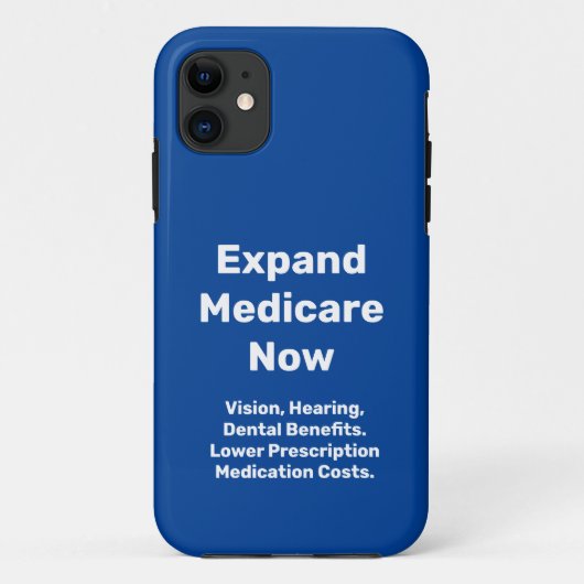 Medicare nu uitbreiden Case-Mate iPhone case (Achterkant)